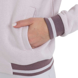 Sudadera de mujer con capucha y cremallera frontal Equestro