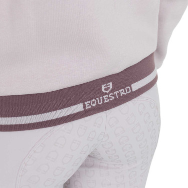 Sudadera de mujer con capucha y cremallera frontal Equestro