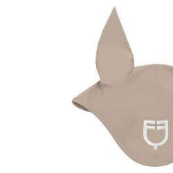 Capucha de tejido técnico con logotipo en contraste Equestro Capucha de tejido técnico con logotipo en contraste Equestro