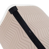 Sudadera de doma con acolchado ondulado Equestro Adoquín / blanco antiguo