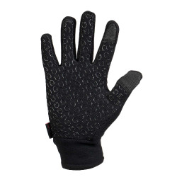 Guantes unisex Polartech Stretch Pro con forro polar Equestro Guantes unisex Polartech Stretch Pro con forro polar Equestro