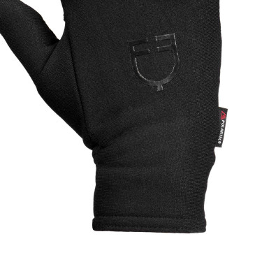 Guantes unisex Polartech Stretch Pro con forro polar Equestro Guantes unisex Polartech Stretch Pro con forro polar Equestro