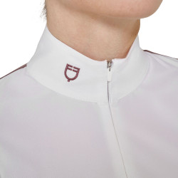 Polo de concurso para mujer en tejido técnico de invierno Equestro
