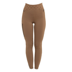 Leggings de mujer de cintura alta en tejido técnico con monograma Equestro Leggings de mujer de cintura alta en tejido técnico con monograma Equestro