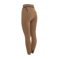 Leggings de mujer de cintura alta en tejido técnico con monograma Equestro Leggings de mujer de cintura alta en tejido técnico con monograma Equestro