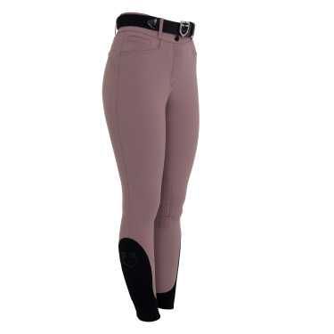 Pantalones mujer de talle alto con grip en la rodilla Equestro Pantalones mujer de talle alto con grip en la rodilla Equestro