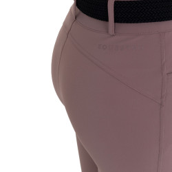 Pantalones mujer de talle alto con grip en la rodilla Equestro Pantalones mujer de talle alto con grip en la rodilla Equestro