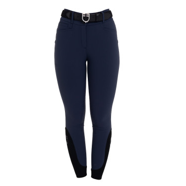 Pantalones mujer de talle alto con grip en la rodilla Equestro