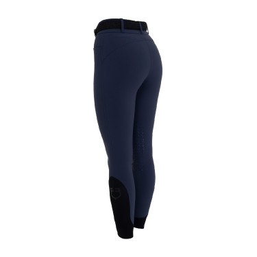 Pantalones mujer de talle alto con grip en la rodilla Equestro