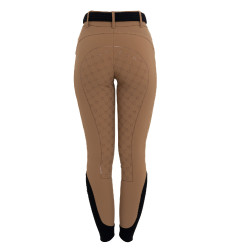 Pantalones mujer tiro alto full grip monograma Equestro Pantalones mujer tiro alto full grip monograma Equestro