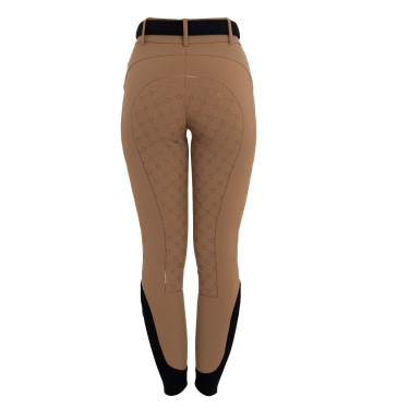 Pantalones mujer tiro alto full grip monograma Equestro Pantalones mujer tiro alto full grip monograma Equestro