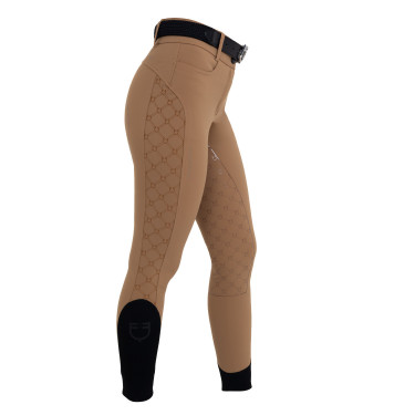 Pantalones mujer tiro alto full grip monograma Equestro Pantalones mujer tiro alto full grip monograma Equestro