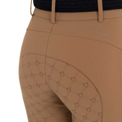 Pantalones mujer tiro alto full grip monograma Equestro Pantalones mujer tiro alto full grip monograma Equestro