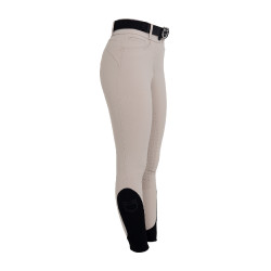 Pantalones de mujer full grip de cintura alta en tejido técnico biestirable Equestro Pantalones de mujer full grip de cintura alta en tejido técnico biestirable Equestro