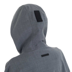 Capa de mujer impermeable de mezcla de lana Equestro Capa de mujer impermeable de mezcla de lana Equestro