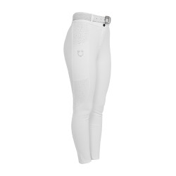 Pantalones de mujer de tiro alto con full grip y strass Equestro Pantalones de mujer de tiro alto con full grip y strass Equestro