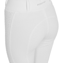 Pantalones de mujer de tiro alto con full grip y strass Equestro Pantalones de mujer de tiro alto con full grip y strass Equestro