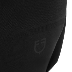 Polo de entrenamiento para mujer de tejido técnico con cremallera Equestro Polo de entrenamiento para mujer de tejido técnico con cremallera Equestro