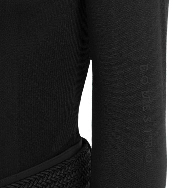Polo de entrenamiento para mujer de tejido técnico con cremallera Equestro Polo de entrenamiento para mujer de tejido técnico con cremallera Equestro