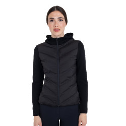 Chaqueta técnica de mujer con acolchado frontal Equestro Chaqueta técnica de mujer con acolchado frontal Equestro