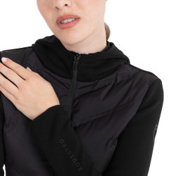 Chaqueta técnica de mujer con acolchado frontal Equestro Chaqueta técnica de mujer con acolchado frontal Equestro