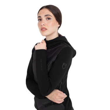 Chaqueta técnica de mujer con acolchado frontal Equestro Chaqueta técnica de mujer con acolchado frontal Equestro