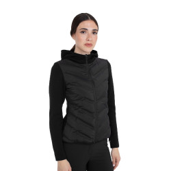 Chaqueta técnica de mujer con acolchado frontal Equestro Chaqueta técnica de mujer con acolchado frontal Equestro