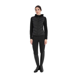 Chaqueta técnica de mujer con acolchado frontal Equestro Chaqueta técnica de mujer con acolchado frontal Equestro