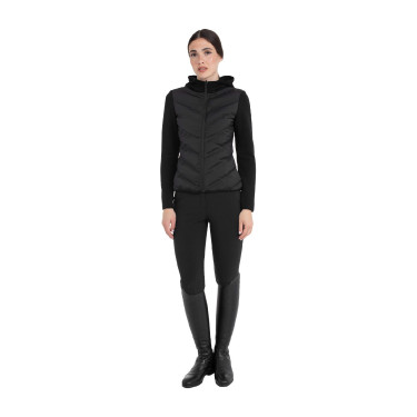 Chaqueta técnica de mujer con acolchado frontal Equestro Chaqueta técnica de mujer con acolchado frontal Equestro