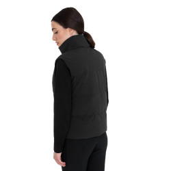 Chaleco acolchado de mujer con cuello alto Equestro Chaleco acolchado de mujer con cuello alto Equestro