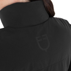 Chaleco acolchado de mujer con cuello alto Equestro Chaleco acolchado de mujer con cuello alto Equestro
