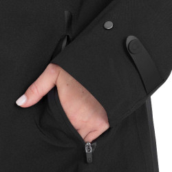 Softshell largo para mujer con abertura trasera Equestro Softshell largo para mujer con abertura trasera Equestro