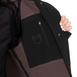 Softshell largo para mujer con abertura trasera Equestro Softshell largo para mujer con abertura trasera Equestro