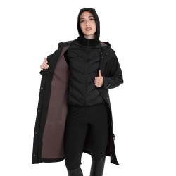 Softshell largo para mujer con abertura trasera Equestro Softshell largo para mujer con abertura trasera Equestro
