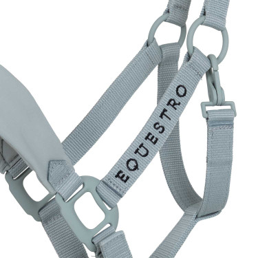 Cabezada técnica con doble ajuste y hebillas recubiertas de goma Equestro Cabezada técnica con doble ajuste y hebillas recubiertas de goma Equestro