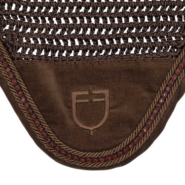 Capucha con ganchillo y strass Equestro Capucha con ganchillo y strass Equestro