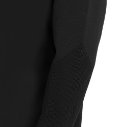 Sudadera técnica de hombre con cuello redondo y paneles de micromalla Equestro Sudadera técnica de hombre con cuello redondo y paneles de micromalla Equestro