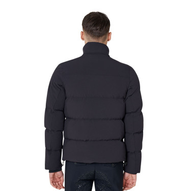 Chaqueta acolchada de hombre con cuello alto Equestro Chaqueta acolchada de hombre con cuello alto Equestro