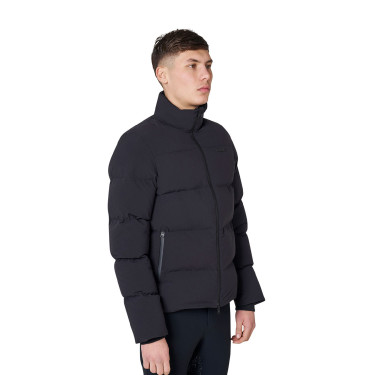 Chaqueta acolchada de hombre con cuello alto Equestro Chaqueta acolchada de hombre con cuello alto Equestro