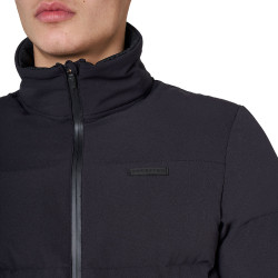 Chaqueta acolchada de hombre con cuello alto Equestro Chaqueta acolchada de hombre con cuello alto Equestro