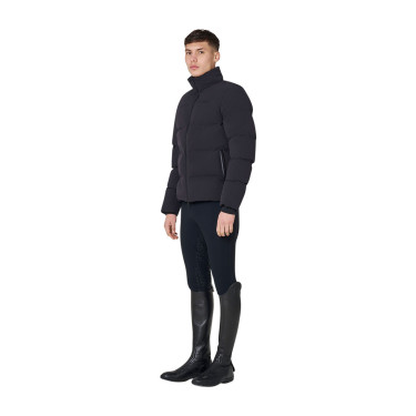 Chaqueta acolchada de hombre con cuello alto Equestro Chaqueta acolchada de hombre con cuello alto Equestro