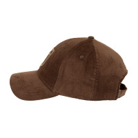 Gorra unisex de béisbol en tejido efecto terciopelo Equestro