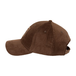 Gorra unisex de béisbol en tejido efecto terciopelo Equestro Gorra unisex de béisbol en tejido efecto terciopelo Equestro