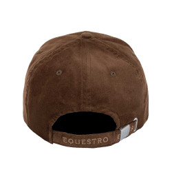 Gorra unisex de béisbol en tejido efecto terciopelo Equestro Gorra unisex de béisbol en tejido efecto terciopelo Equestro