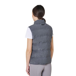 Chaleco acolchado de lana para mujer Equestro Chaleco acolchado de lana para mujer Equestro