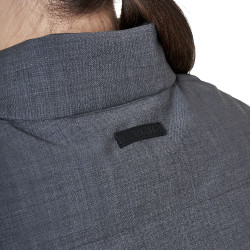 Chaleco acolchado de lana para mujer Equestro Chaleco acolchado de lana para mujer Equestro