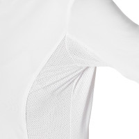 Polo de concurso para mujer tipo camisa con insertos de malla Equestro
