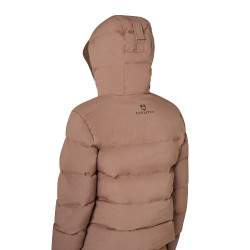 Chaqueta acolchada de mujer con capucha Equestro Chaqueta acolchada de mujer con capucha Equestro