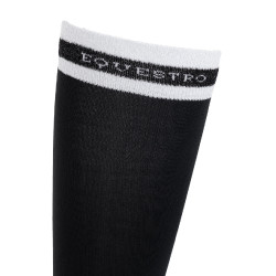 Calcetines de mujer con inserciones de Lurex Equestro Calcetines de mujer con inserciones de Lurex Equestro