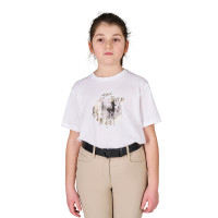 Camiseta niña Born To Be Wild de algodón Equestro niño